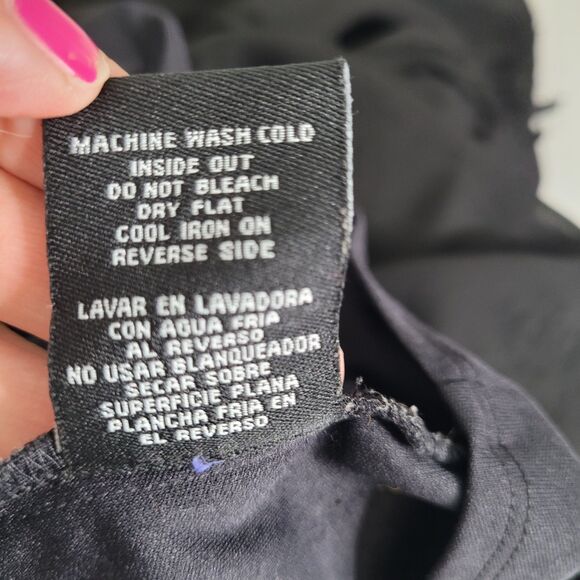 Madison Leigh size 10 dress lining sheer flower texture zip ruffle flare sleeve - Picture 12 of 12